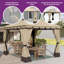 Pavillon de jardin en acier à toit souple-110476030