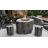Thilebrook Round Concrete Propane Smokeless Fire Pit