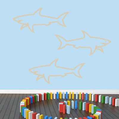 Nautical & Beach Non-Wall Damaging