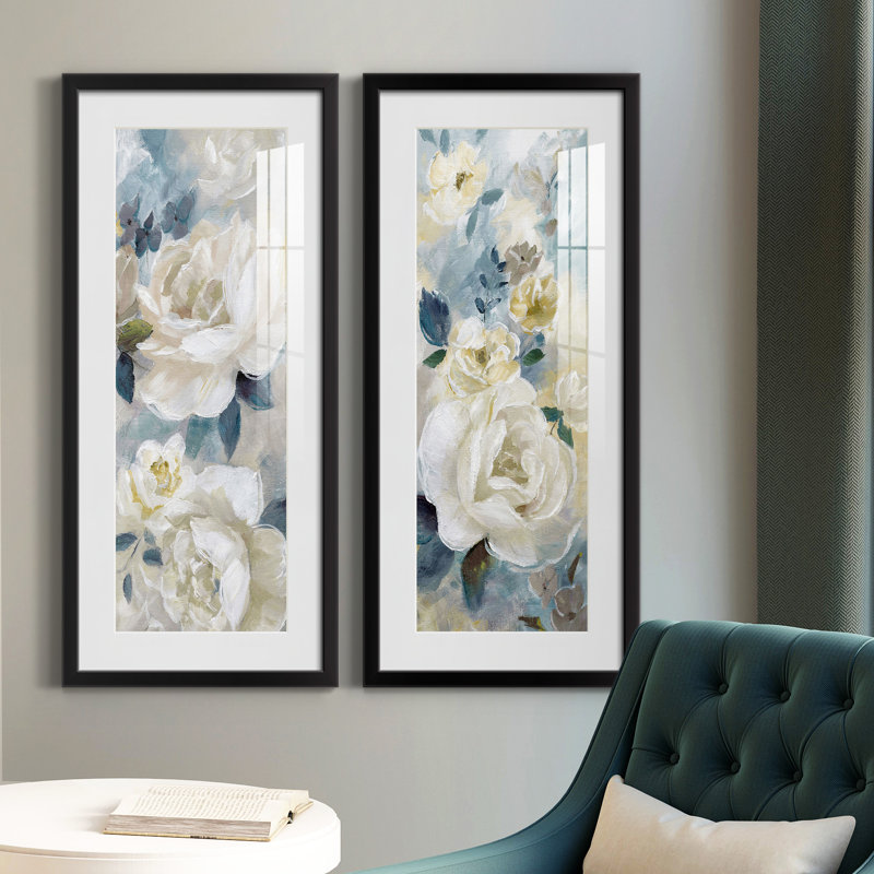 Cadre photo, ensemble de peintures sur papier