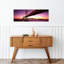 Bridge across a bay with city skyline in the background Bay Bridge San Francisco Bay San Francisco California USA 1 Piece Wrapped Canvas Panoramic Wall Art-655119531