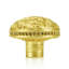 GLENDALE COURT KNOB; LT. COLORADO TOPAZ CRYSTAL SATIN GOLD FINISH-1426441855