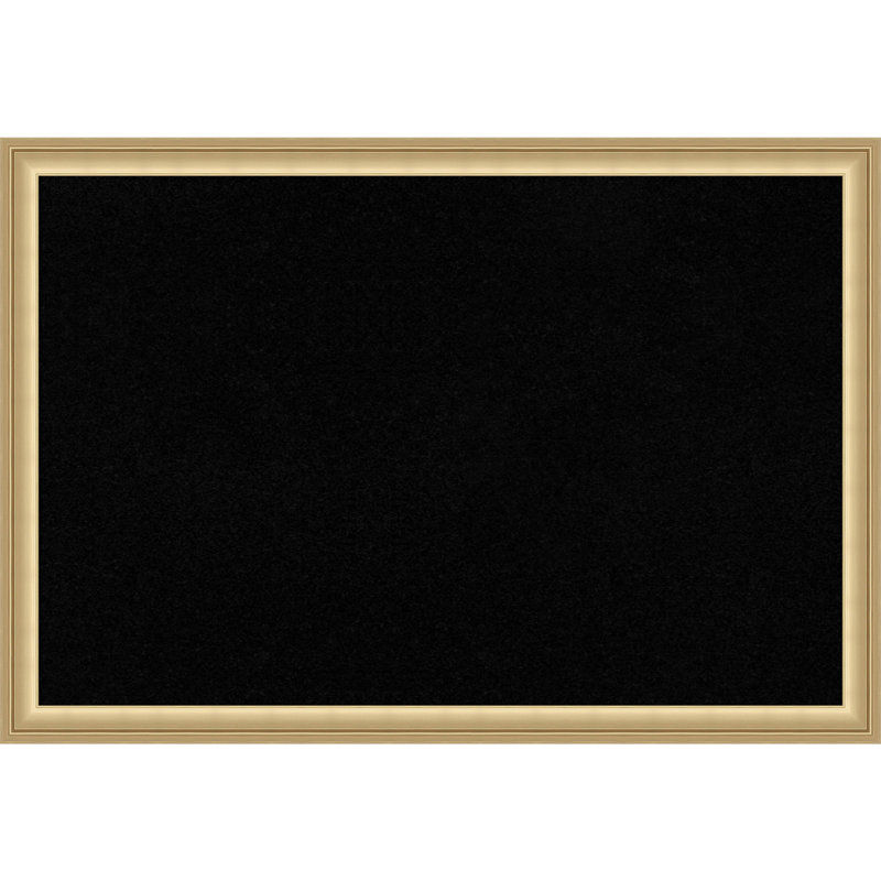 Panneau de liège noir Florence, 18 po x 26 po, Or