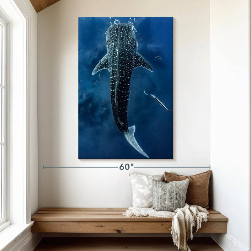 Brampt Spotted Whale Shark, 51" H x 34" W