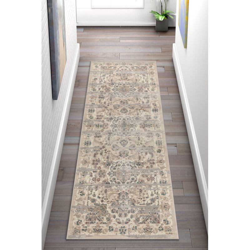 Oriental Area Rug, Runner 80 x 220cm