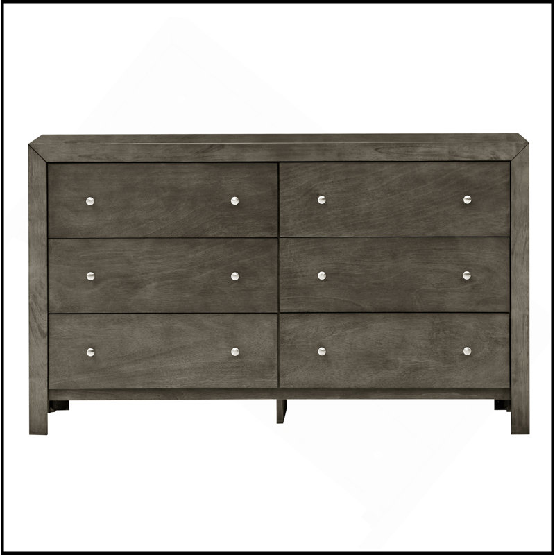 Commode Burlington, gris, Gris
