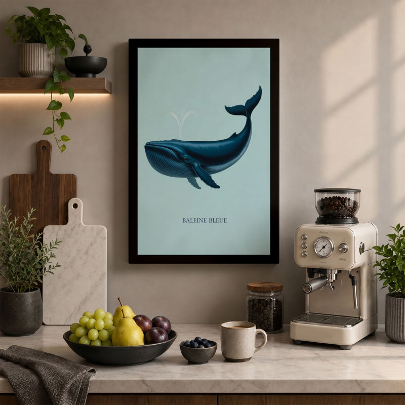 Print, 18x12 - 45.7 x 30.5 cm, Teal Border