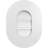 Vertical Round Ended Surface Mount Signature Urethane Functional Gable Vent, Primed Tan-101823535