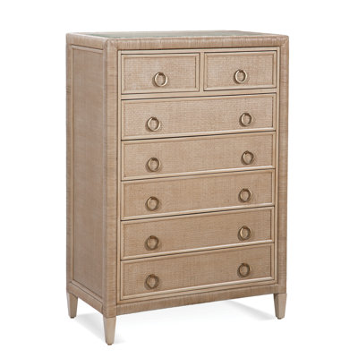 Sabal Bay 7 Drawer Wicker Chest
