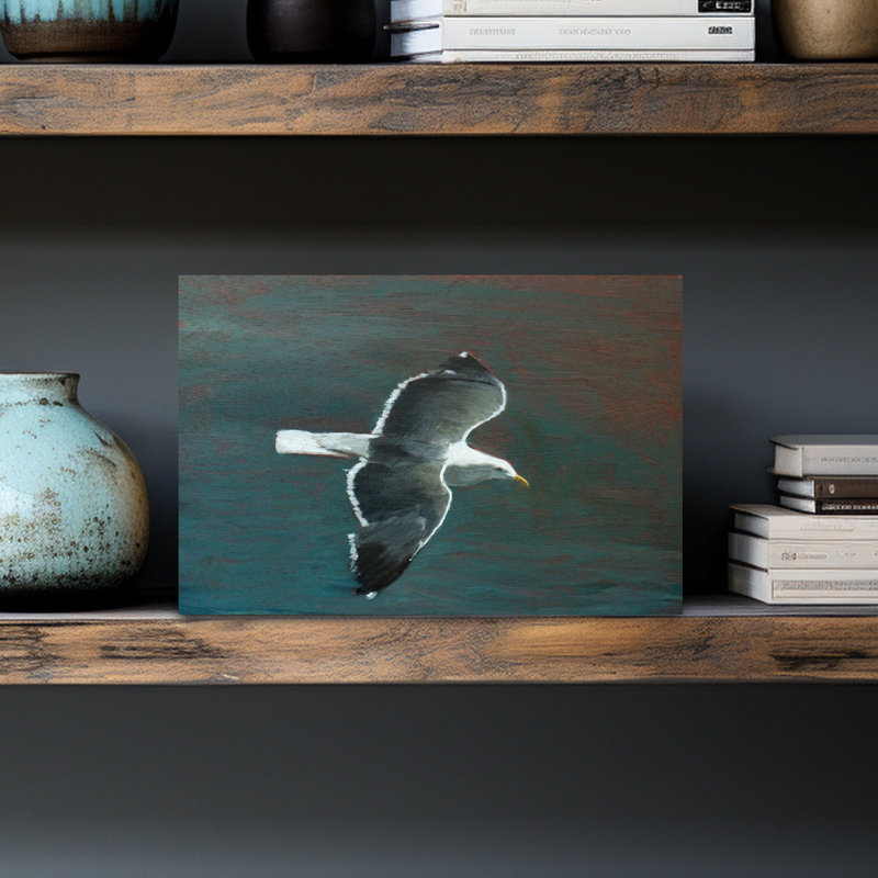 Afternoon Flight 1 Piece Wrapped Canvas Wall Art, 45.72 cm H x 30.48 cm W