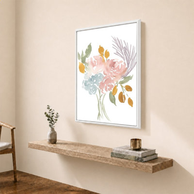 Pastel Blooms II by Lucille Price - Graphic Art on Canvas