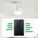 Modern 3-Blade Flush Mount Ceiling Fan with Light and Remote Control