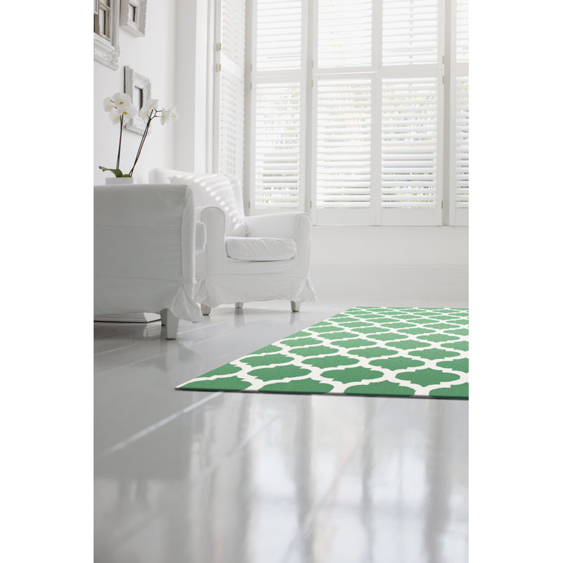 Kramer Wool Geometric Indoor Rug, 8' x 11'