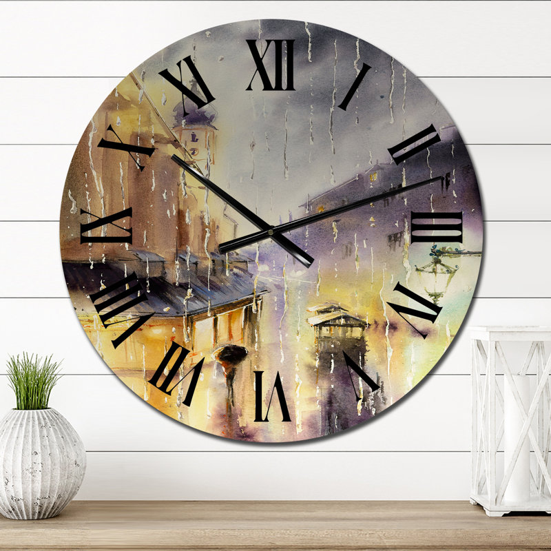 Horloge murale bohémienne et éclectique, Petit