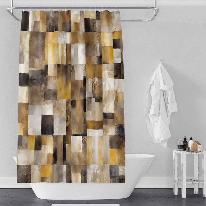 Rideau de douche Ileana, H 72 po x l 70 po