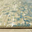 Tapis rayé bleu / brun Rayan-557170553