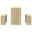 Dining Table And Bench Set Engineered Wood Medium-1458721669