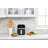 BLACK+DECKER Purify 2QT Air Fryer, Timer with Auto Shut-off and Shake Reminder, Digital LED Touchscreen and 9 Presets, 1000W, Dishwasher Safe Parts
