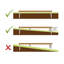 Mercia Garden Products Wood Foundation Kit
