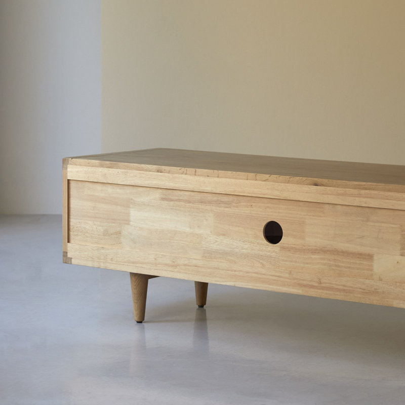 Eva 78.74'' W Solid Wood Sideboard