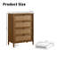 Commode 4 tiroirs Vichy