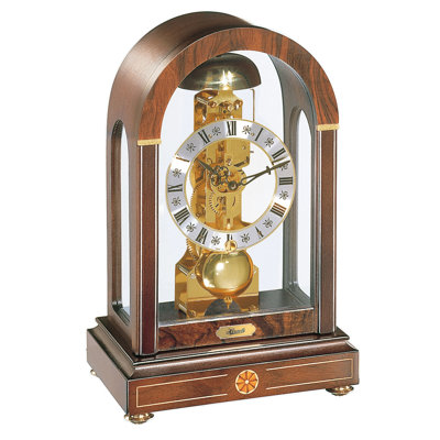 Solid Wood Mechanical Tabletop Clock