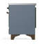 Cuisinière à induction de 40 pouces avec 6 éléments à induction en bleu gris (garniture brunie) Majestic III Series-124828868-124828854