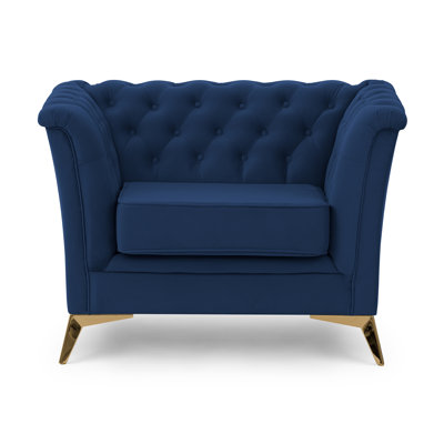 Whitby Velvet Chesterfield Chair