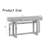 Calebjames 57'' Console Table-297801028