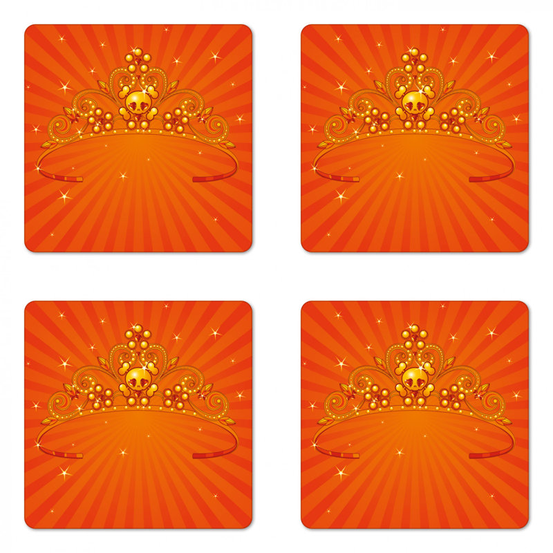 Square 4 Piece Coaster Set