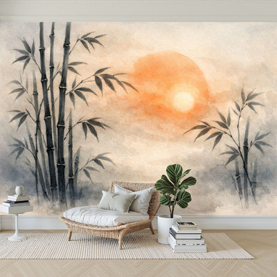 Papier peint adhésif auto-adhésif moderne pour la chambre à coucher L 96 po x l 69 po Peel and Stick