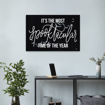 Spooktacular Time Of The Year Contemporary Bat Art