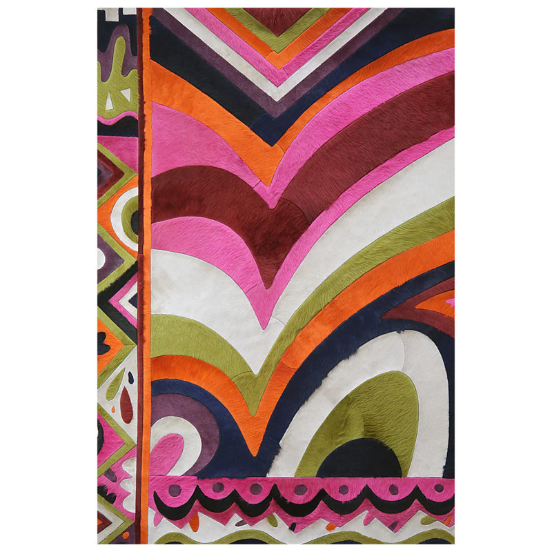 Bohemian Rhapsody Cowhide Tapestry