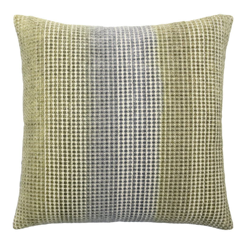 Morpho Square Woven Jacquard Pillow, Cactus, 26"H x 26"W