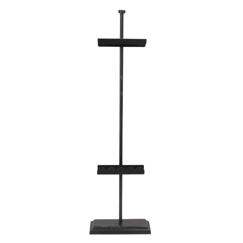 Chevalet en métal, 7.25" L × 3.88" W × 28.13" H