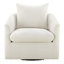 Fauteuil d'appoint pivotant rembourré Menta-116094296