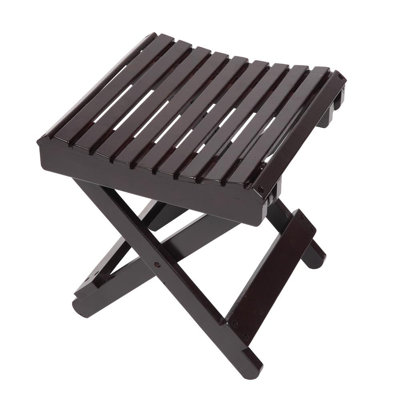 Tabouret d'appoint en bois massif Orear