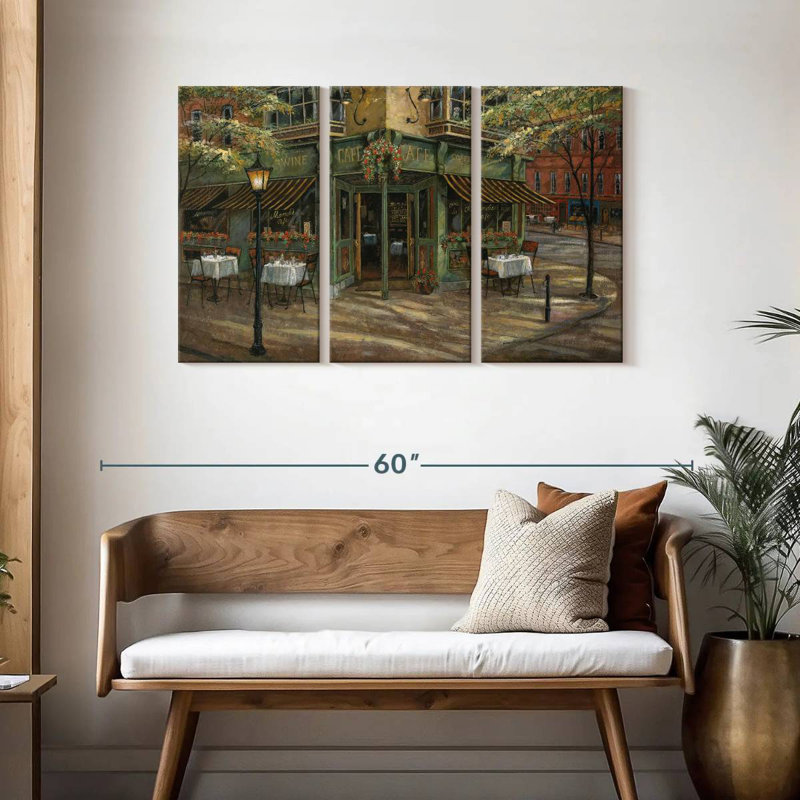 Lilie Mandi's Cafe, 28" H x 45" W