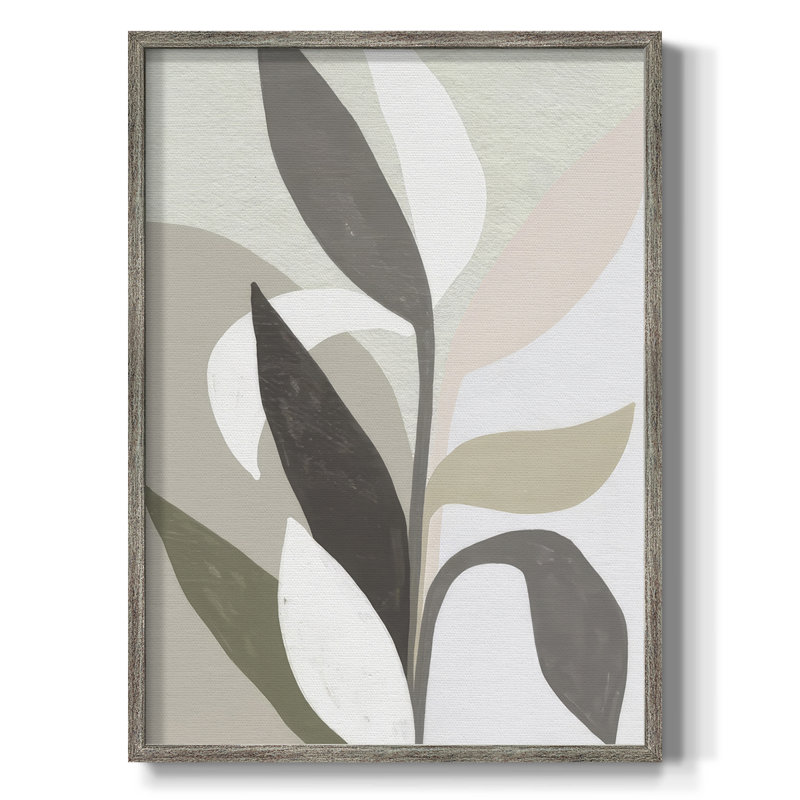 Papier découpé Sproutling II, reproduction encadrée - bois massif, H 11 po x l 9 po