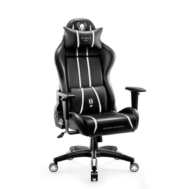 Executive Chair, Black, Black/White