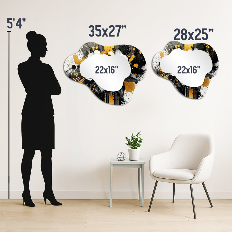 Miroir mural Botanical, 27" x 35"