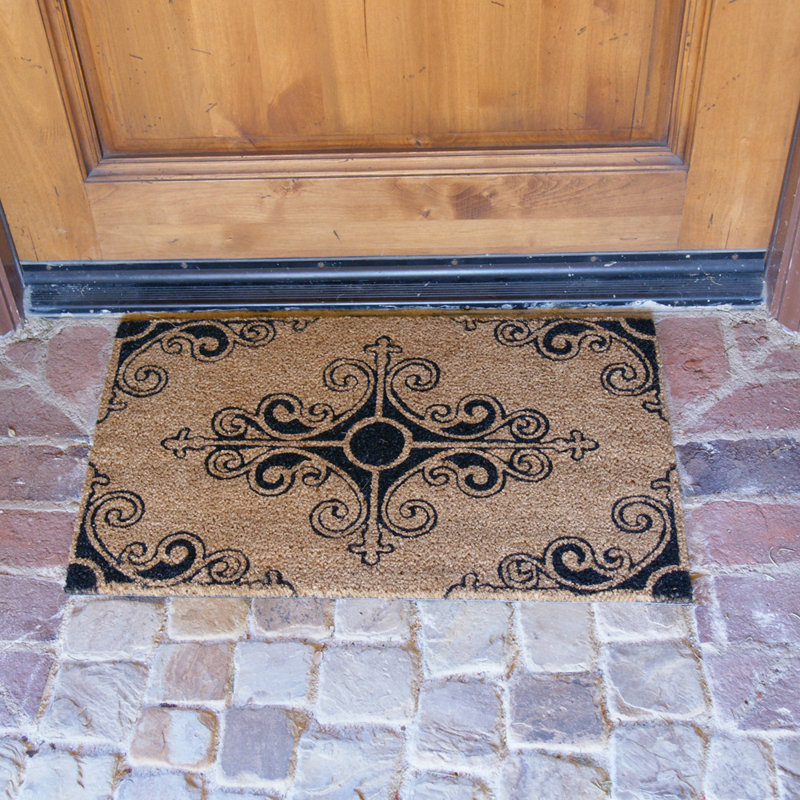 Tapis d'extérieur antidérapant Hayley, Rectangle 1 pi 6 po x 2 pi 6 po