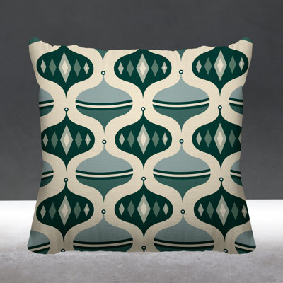 Outdoor Reversible Throw Pillow