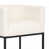 Leather Beige Seat/Black Frame