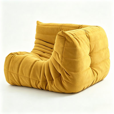Armless Bean Bag Sofa, Bean Bag Chairs,Soft Armless Fireside Lounge Chair,Memory Foam Fireside Sofa , Modular Corner Sofa