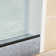56–60" W x 76" H Frameless Bypass Single Sliding Shower Door with Explosion-Proof Clear Glass
