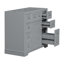 Meuble-lavabo 36 po sans lavabo, base d'armoire seulement, une armoire et six tiroirs-104289211