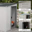 Bronwynn Galvanised Steel Pent Storage Shed