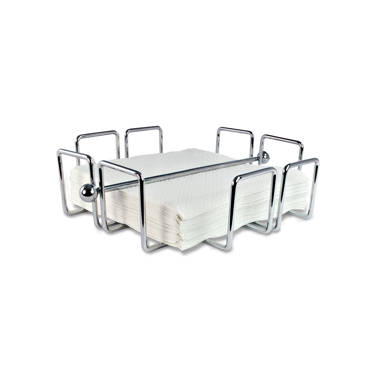 Square Stainless Steel Napkin Holder