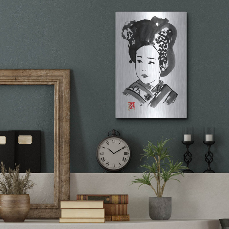 " Petite Japonaise " by Pechane, 16" H x 12" W